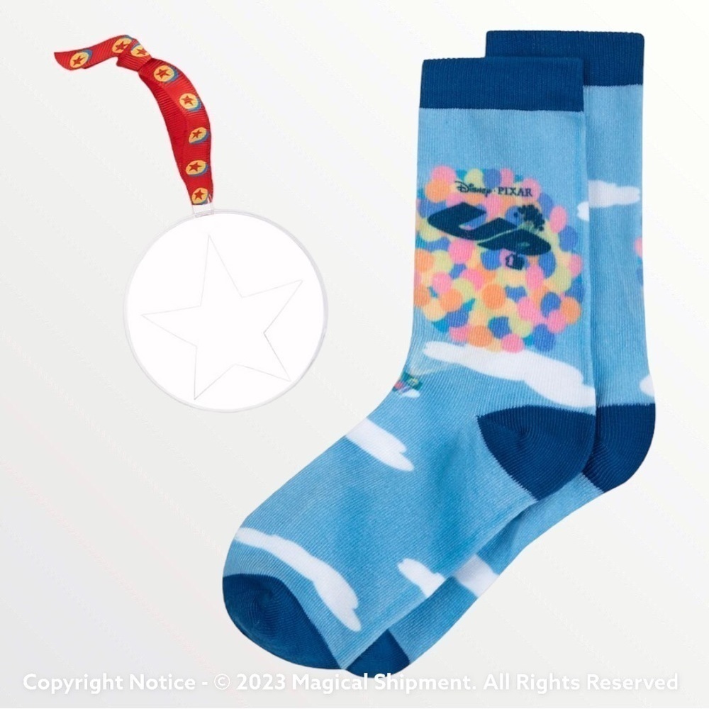 Disney Parks - Pixar - Up Holiday Socks in Ornament for Adults